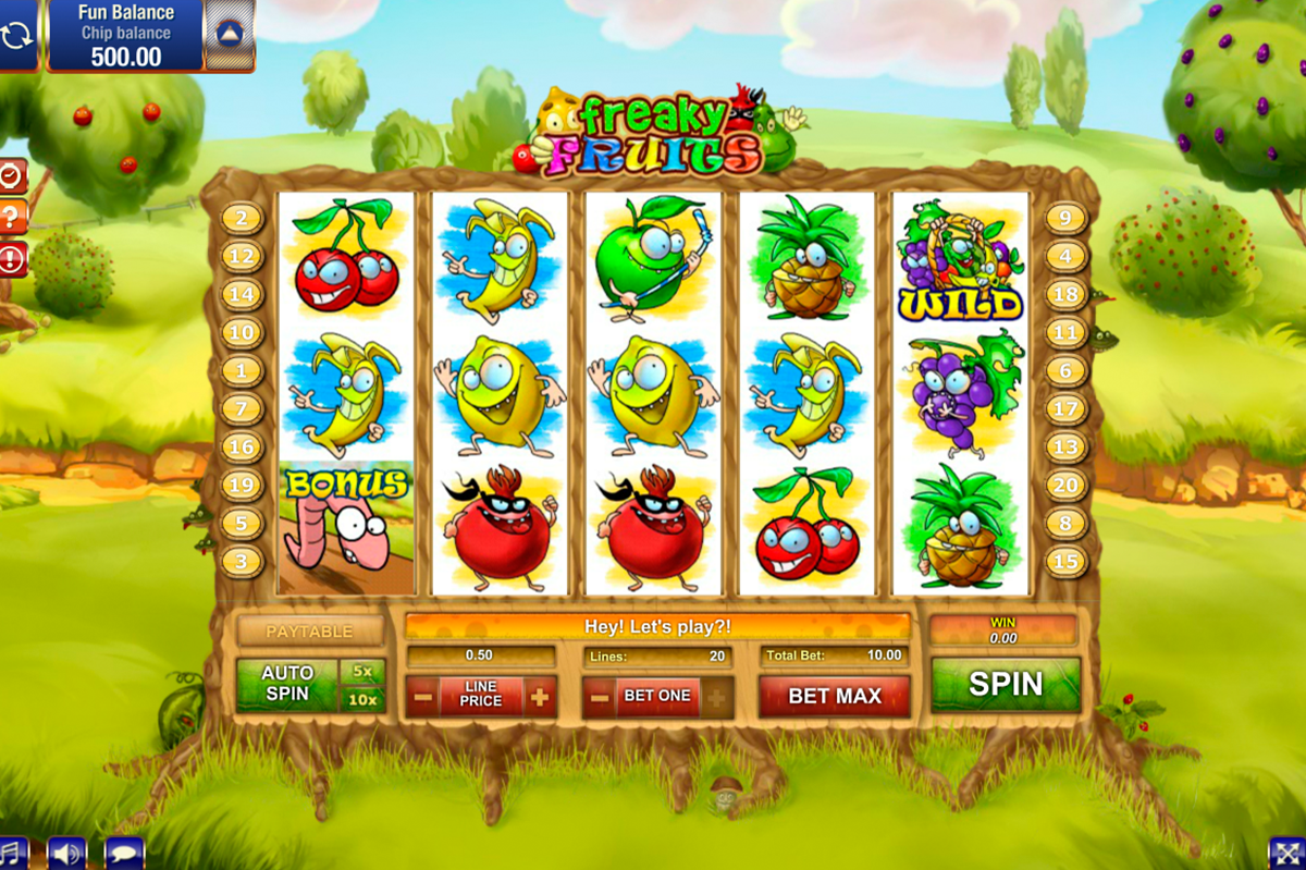 freaky fruits gamesos online slots 