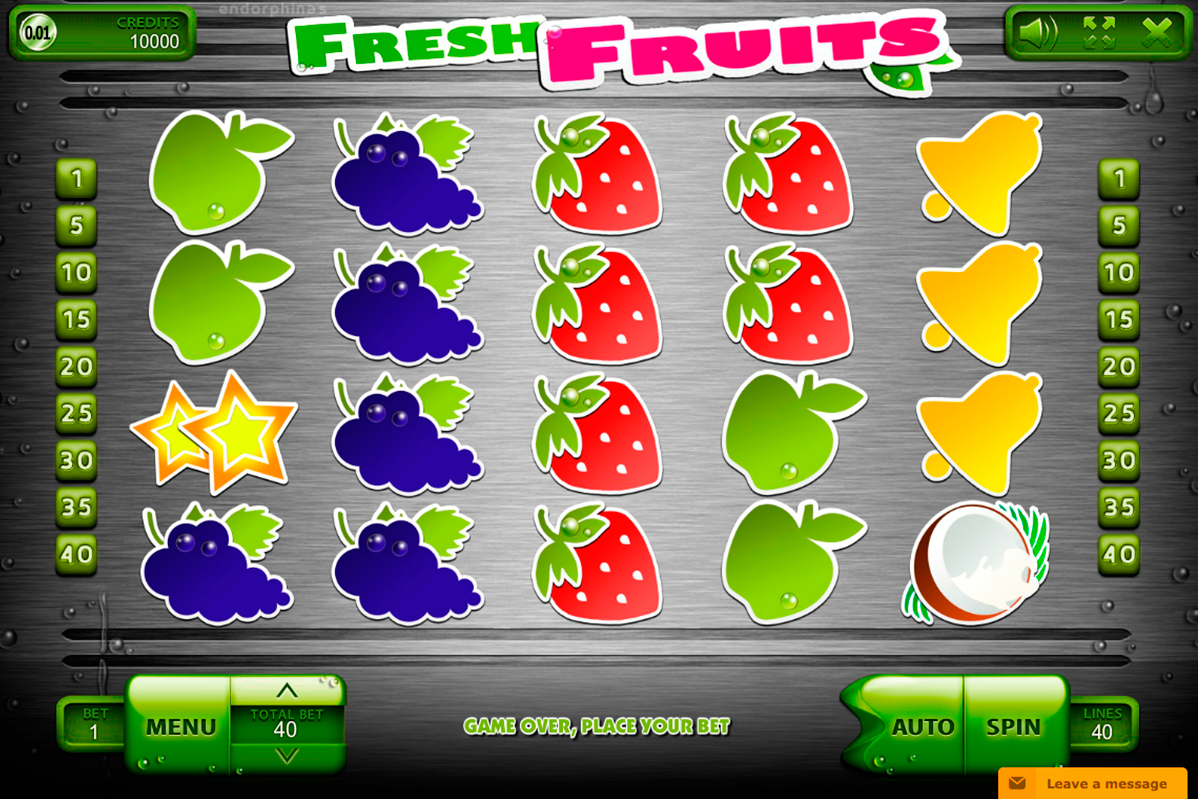fresh fruits endorphina online slots 