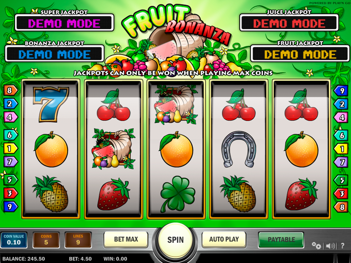 fruit bonanza playn go online slots 