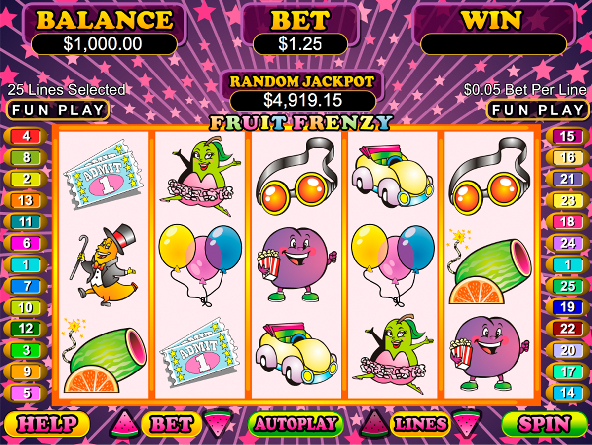 fruit frenzy rtg online slots 