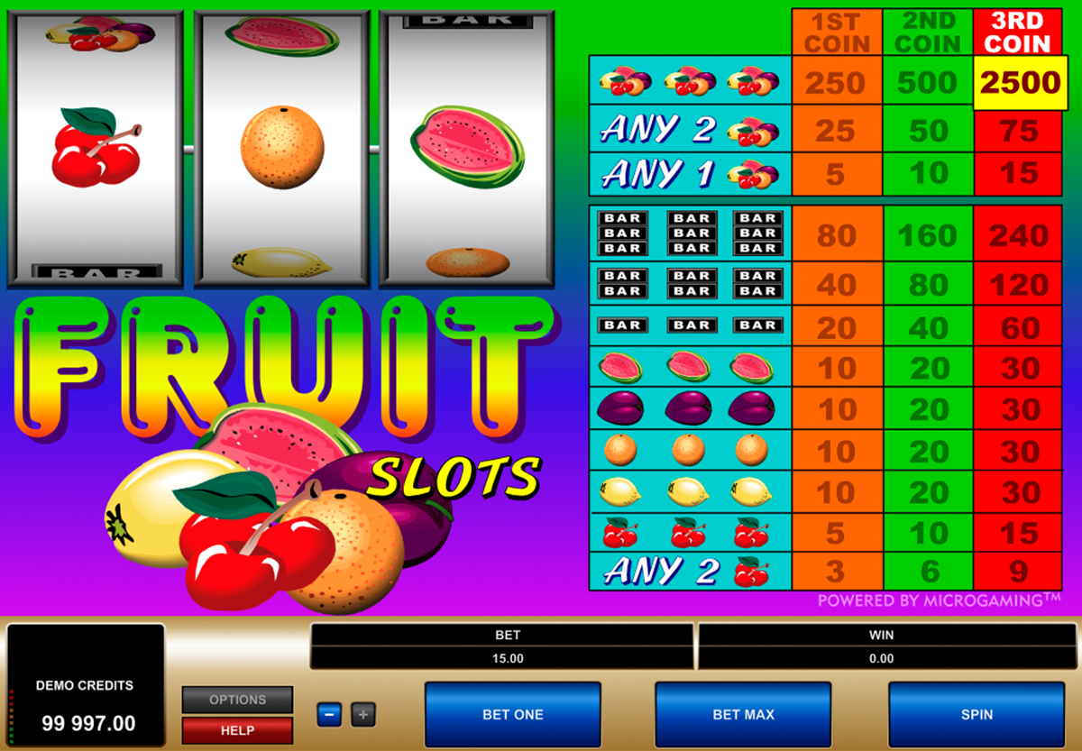 fruit slots microgaming online slots 