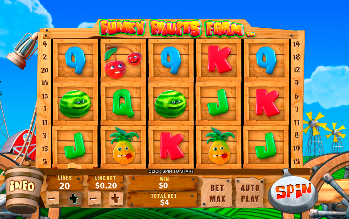 funky fruits farm playtech online slots 