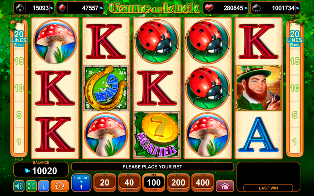 game of luck egt online slots 