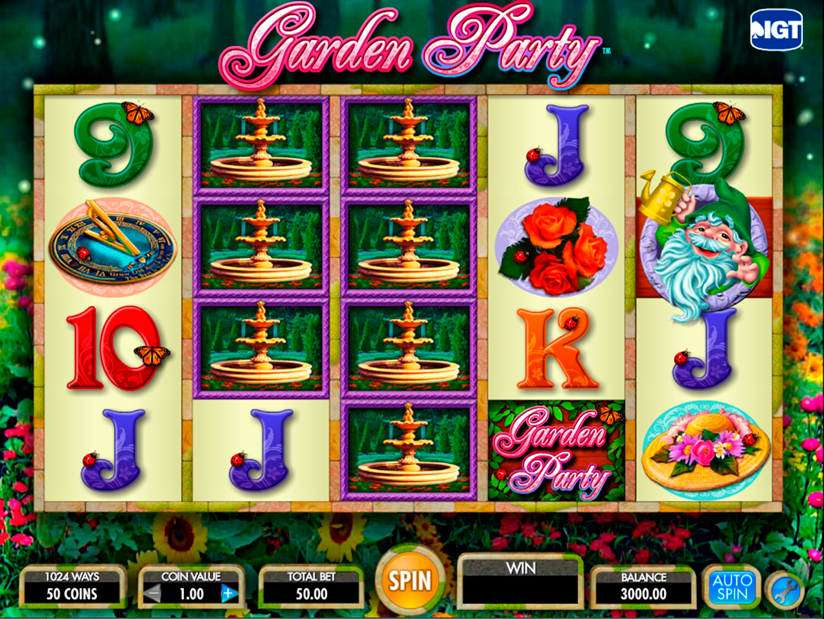 garden party igt online slots 