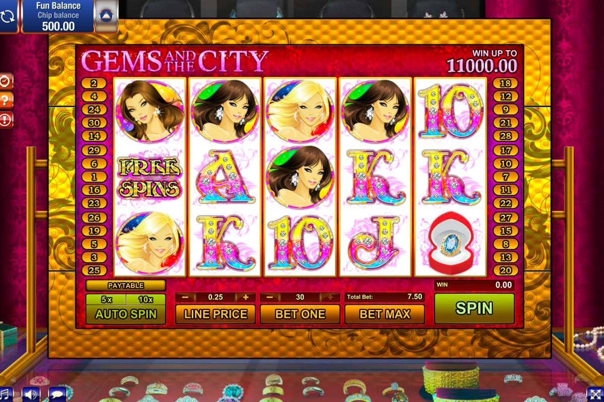 gems and the city gamesos online slots 