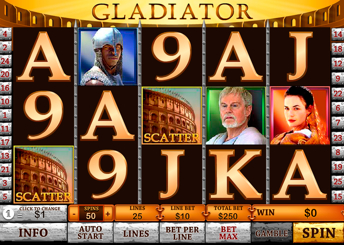 gladiator playtech online slots 