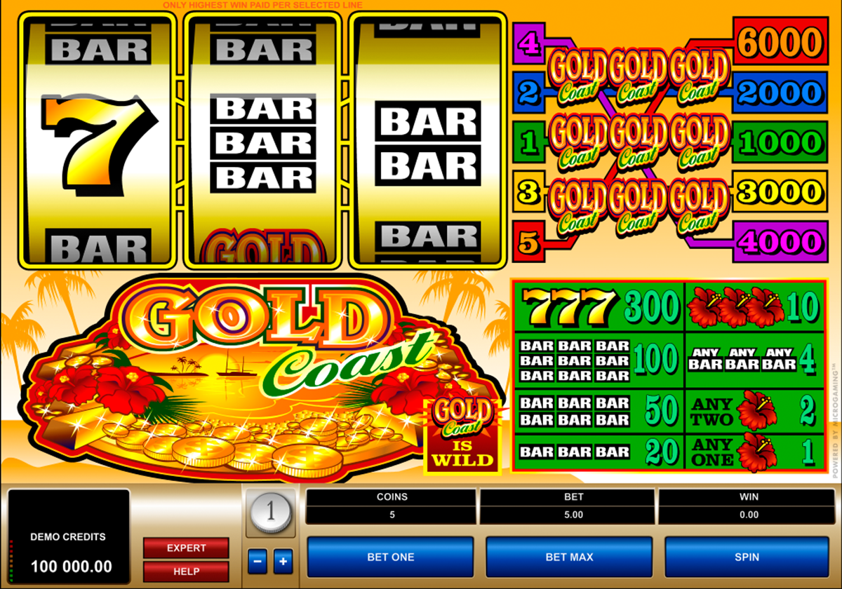 gold coast microgaming online slots 