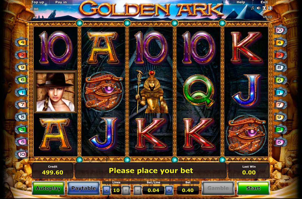 golden ark novomatic online slots 