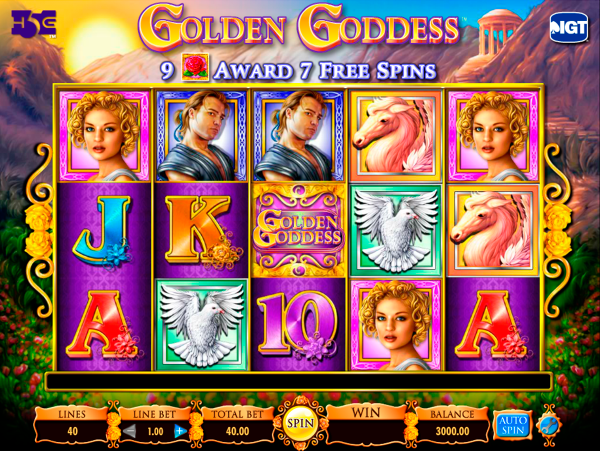 golden goddess igt online slots 