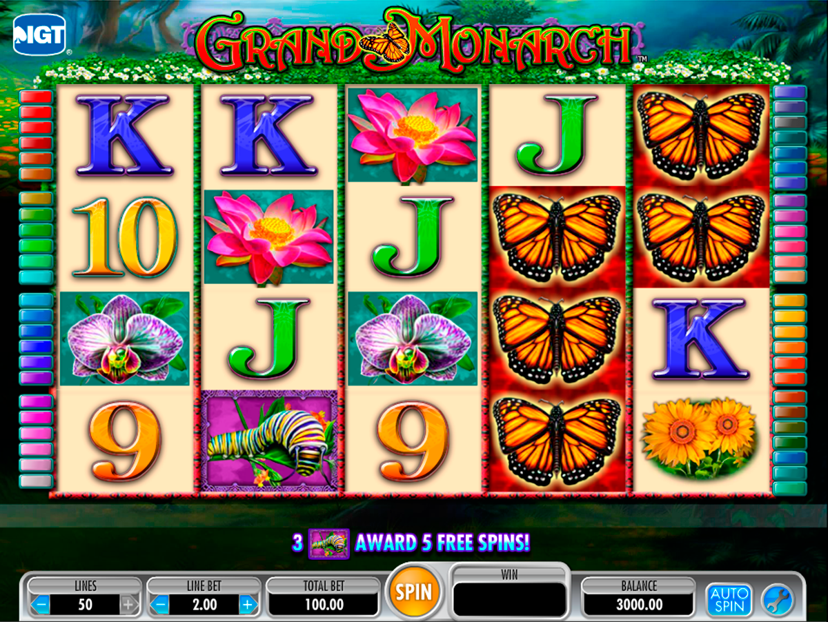 grand monarch igt online slots 