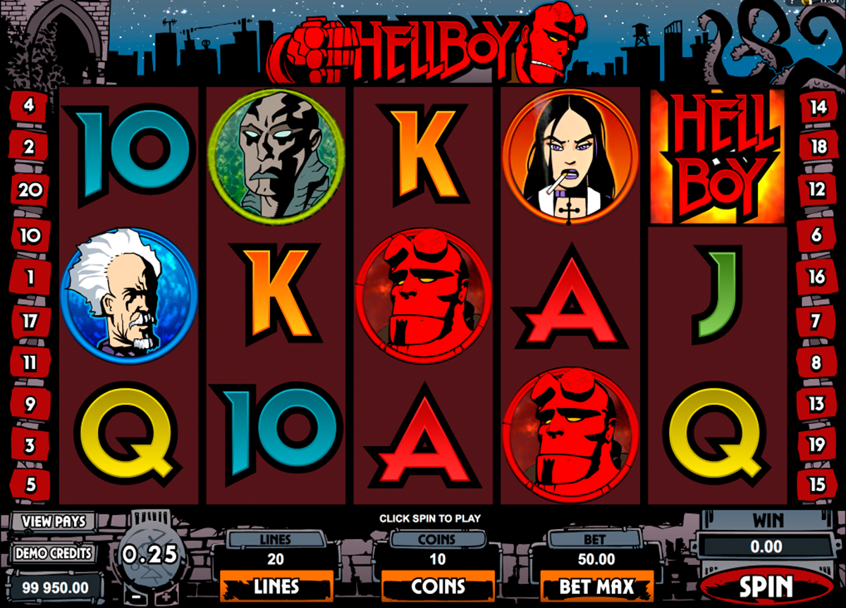 hellboy microgaming online slots 