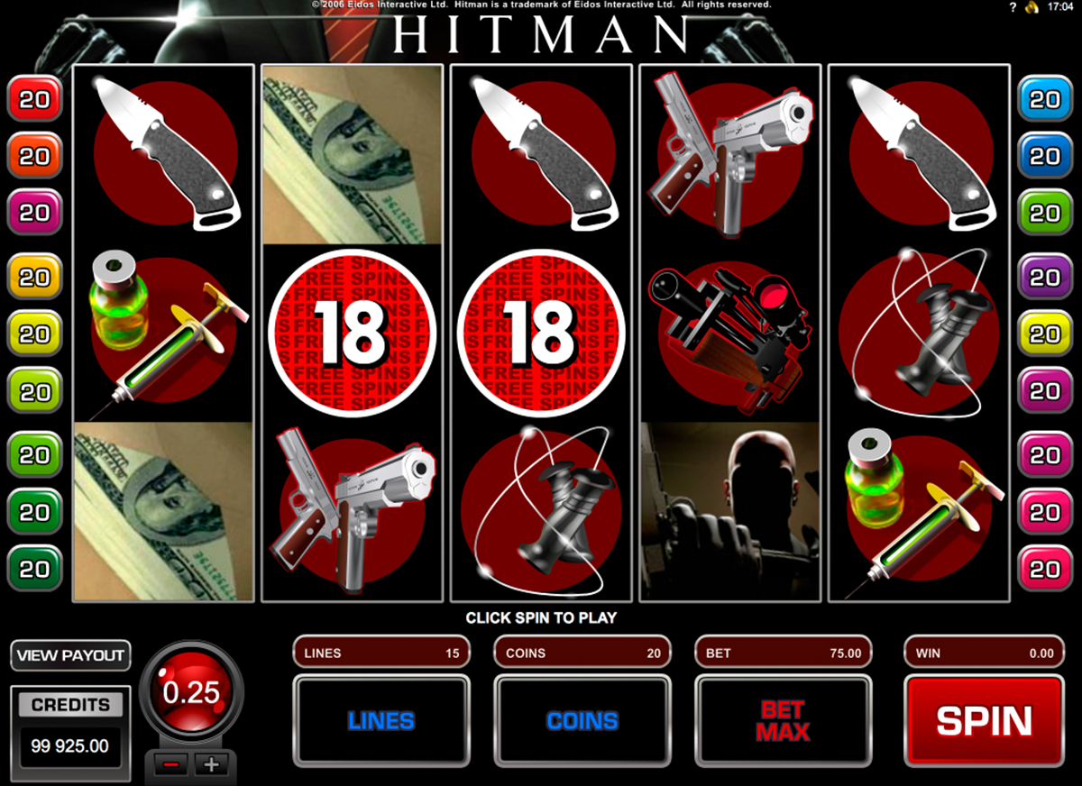 hitman microgaming online slots 