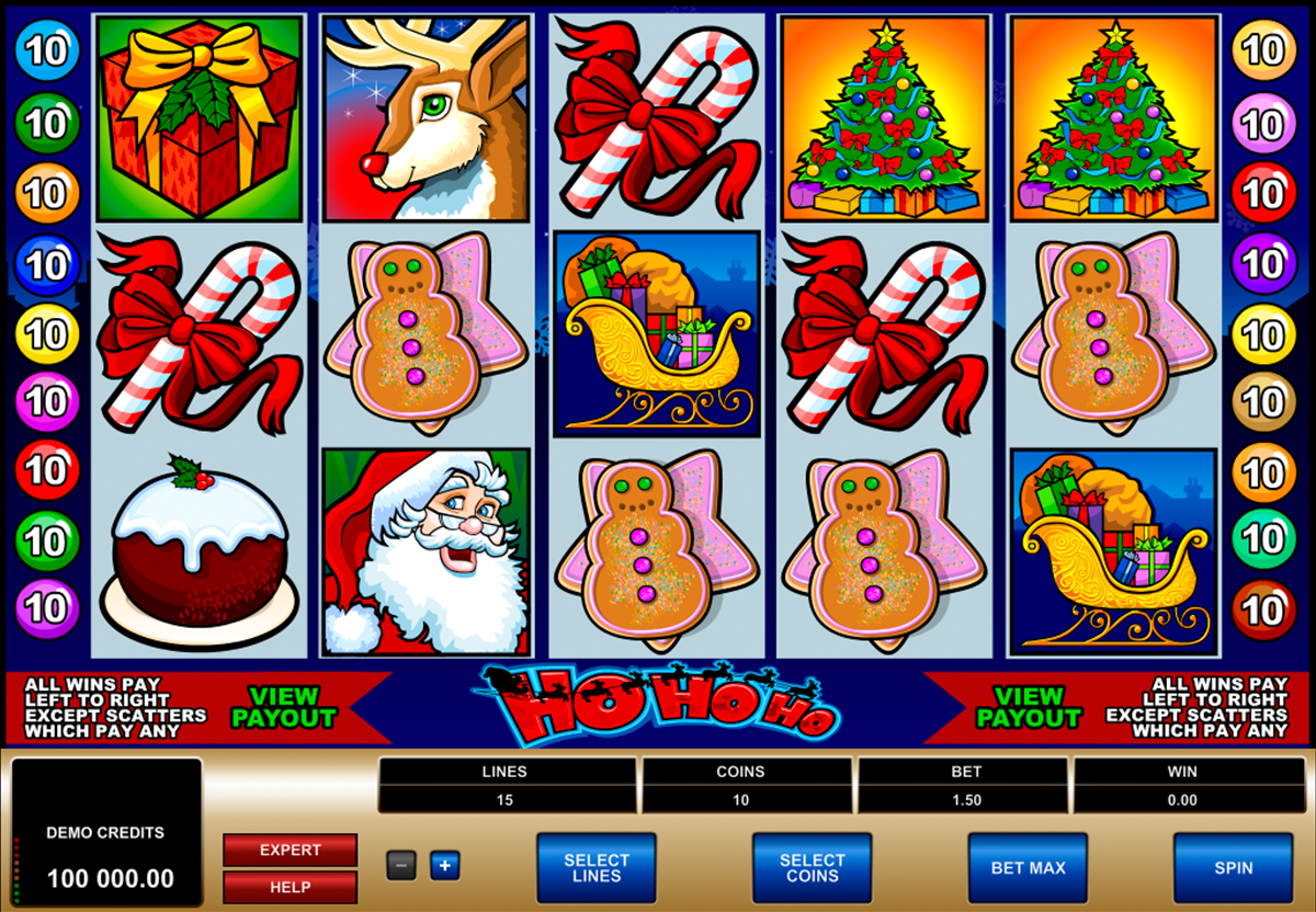 ho ho ho microgaming online slots 