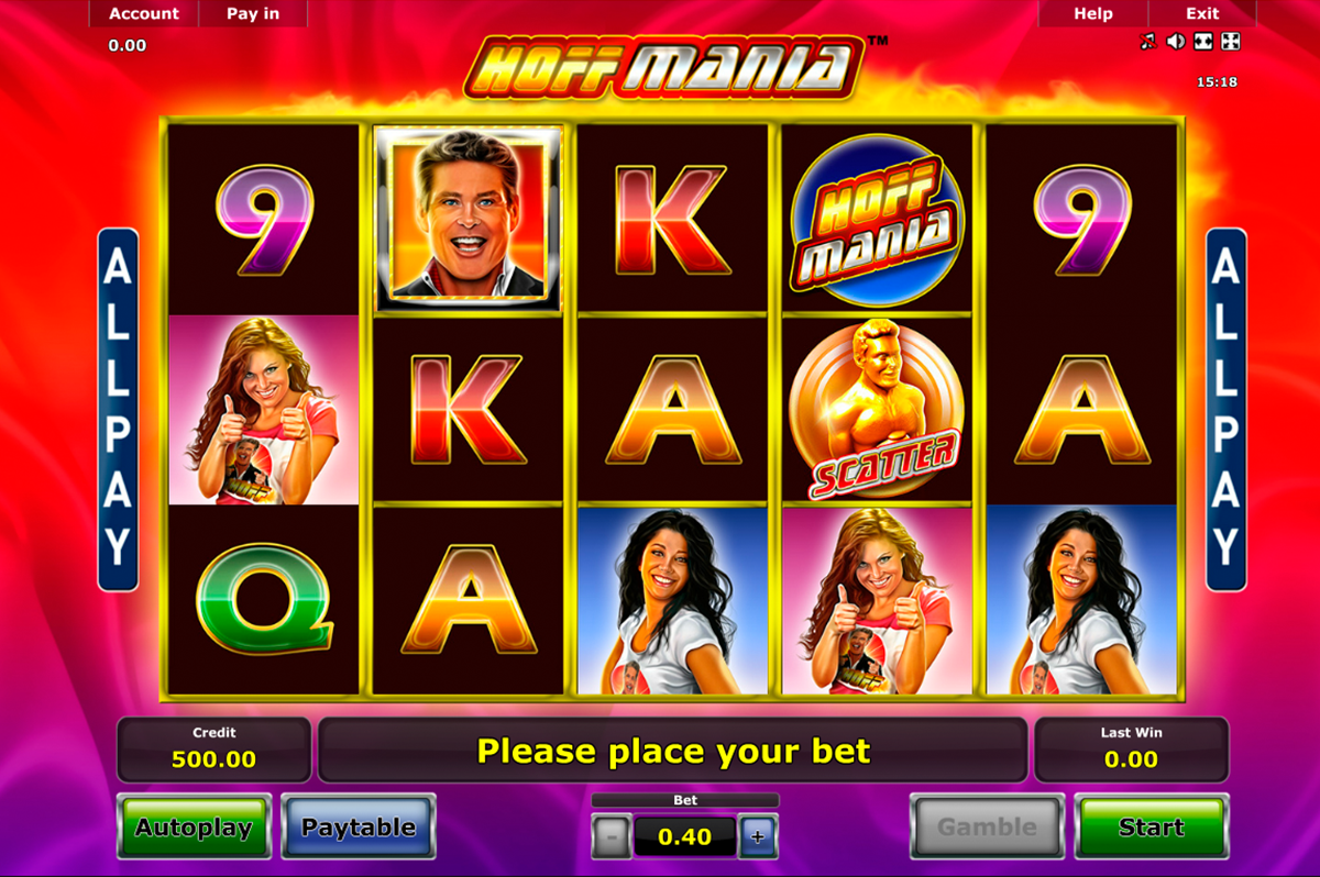 hoffmania novomatic online slots 