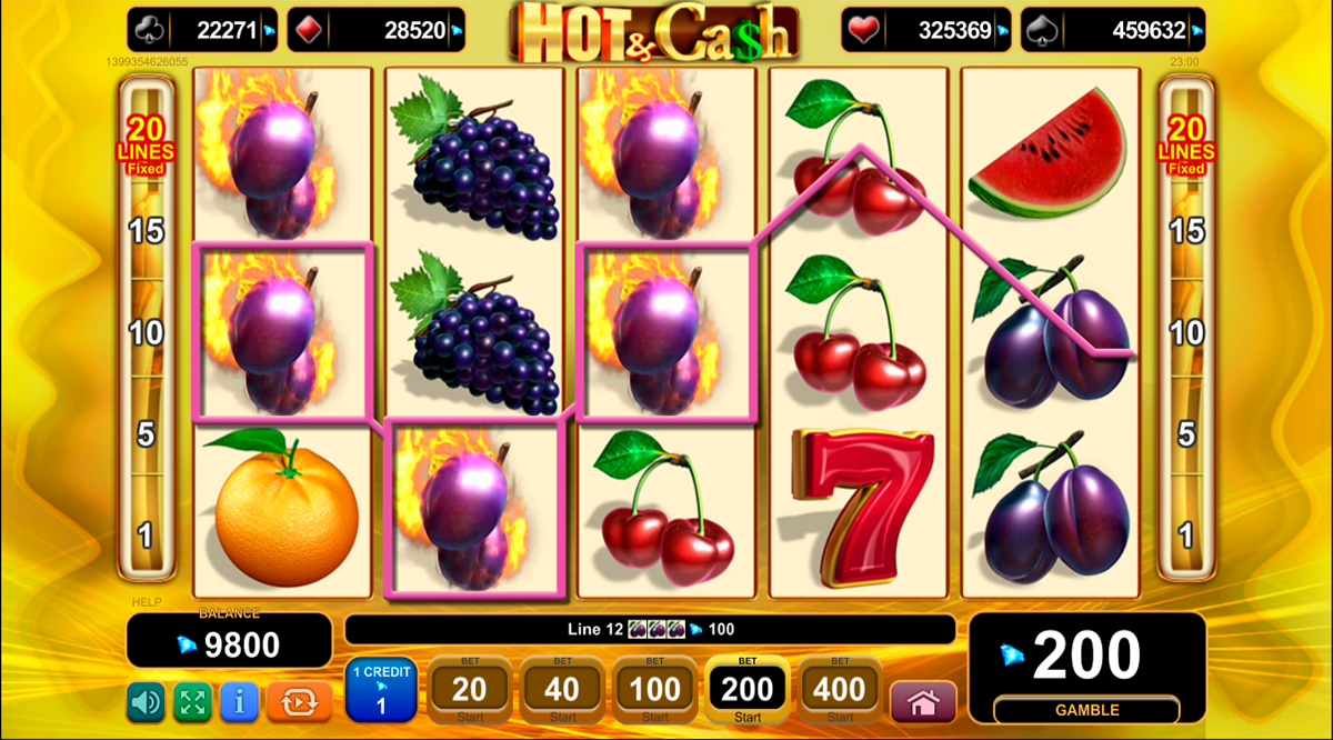 hot cash egt online slots 