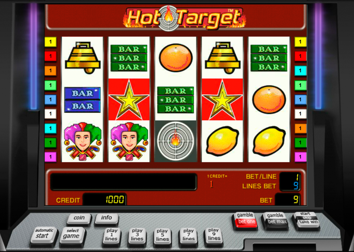 hot target novomatic online slots 
