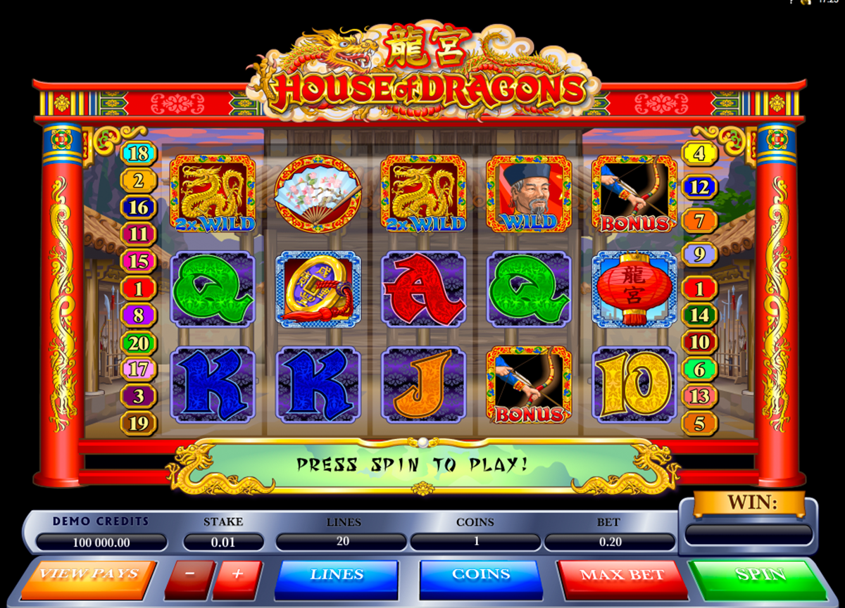 house of dragons microgaming online slots 
