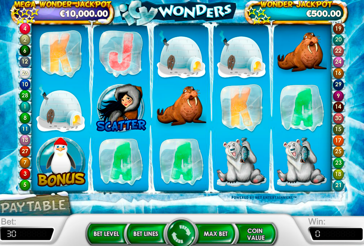 icy wonders netent online slots 