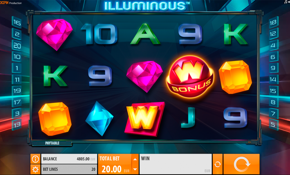 illuminous quickspin online slots 