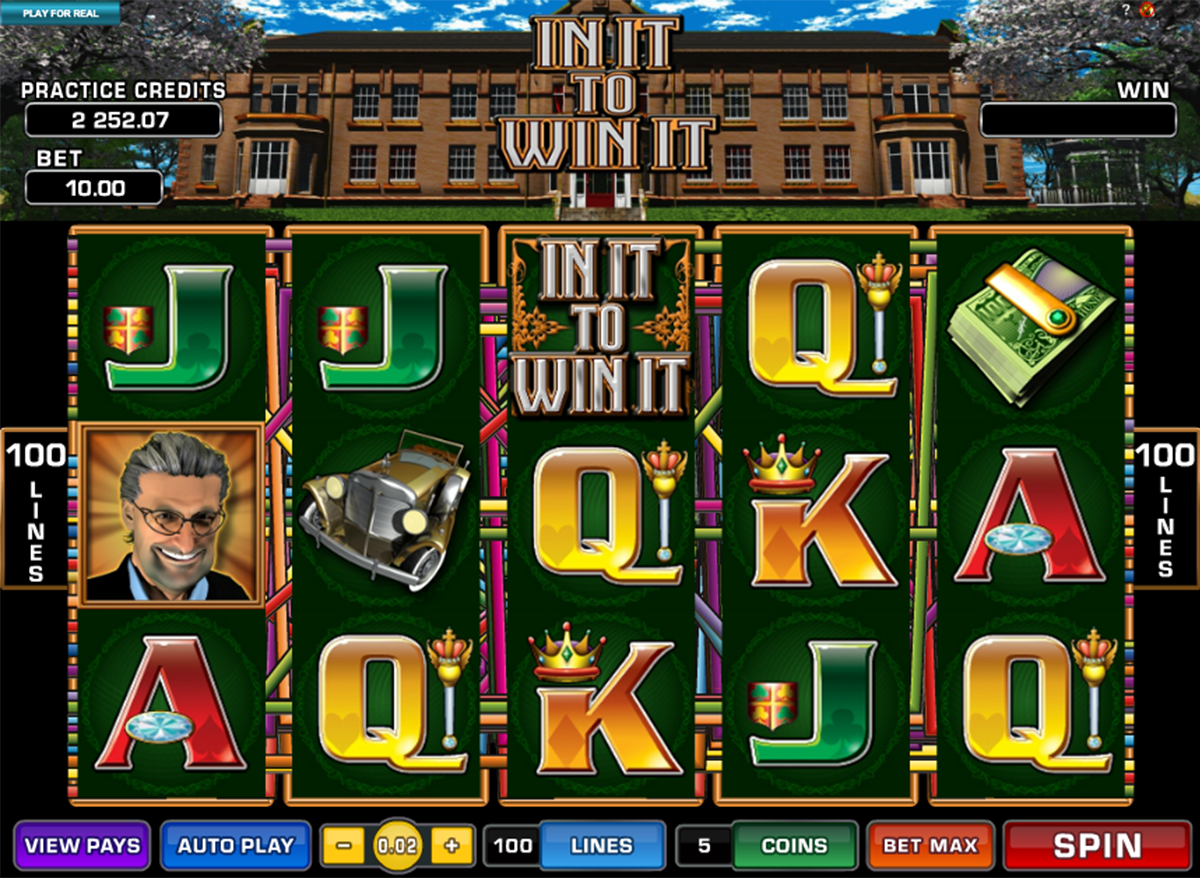 in it to win it microgaming online slots 