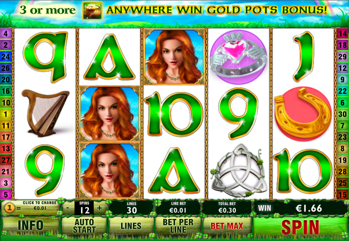 irish luck playtech online slots 