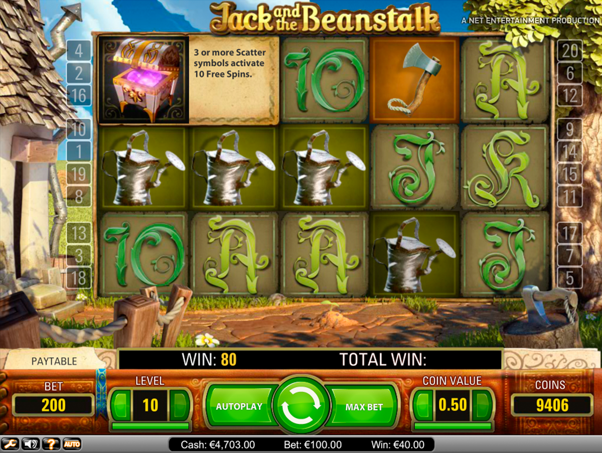 jack and the beanstalk netent online slots 