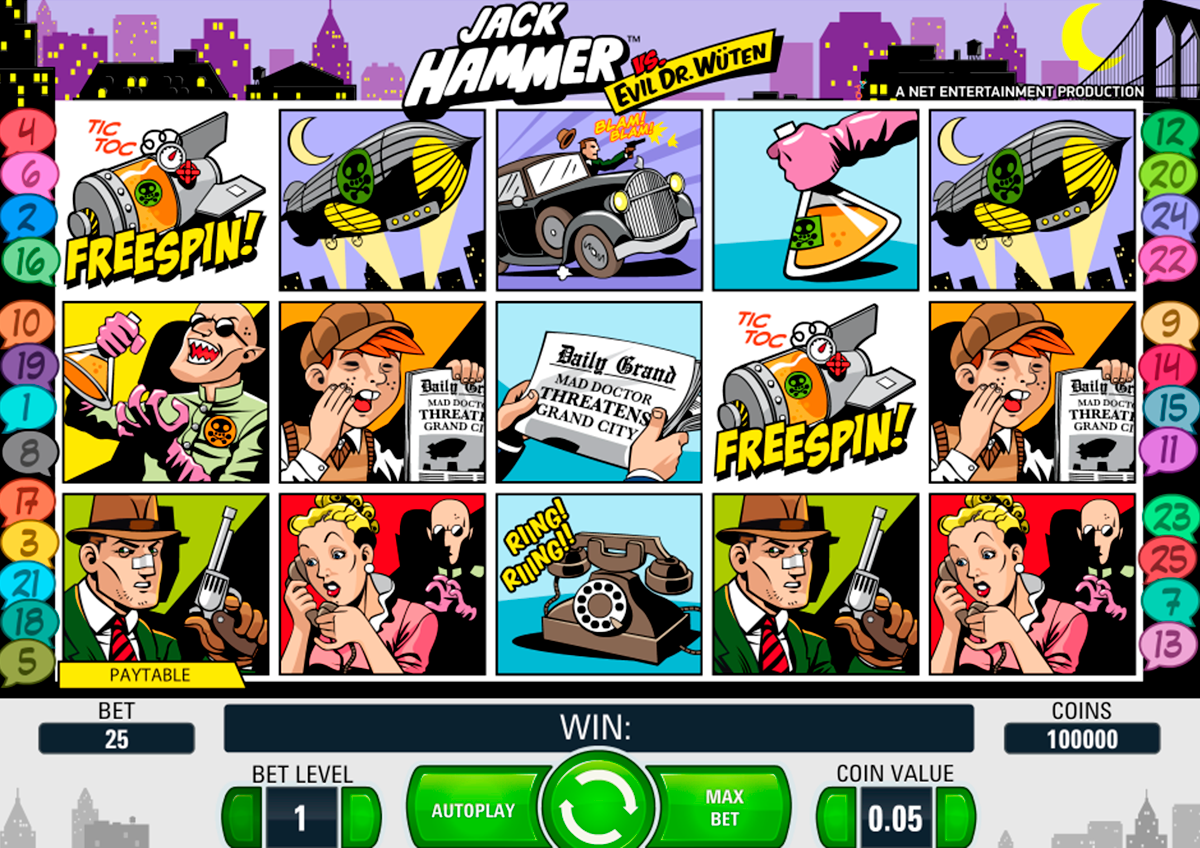 jack hammer netent online slots 