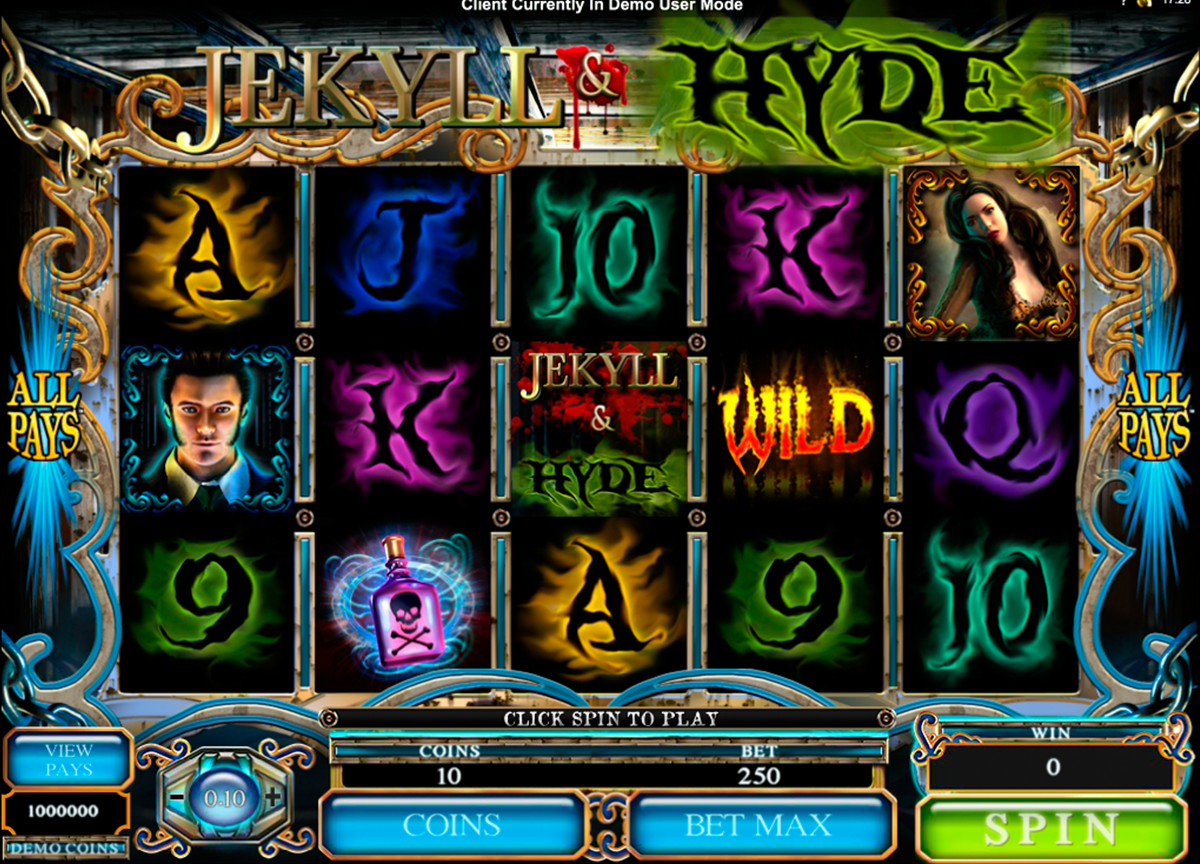 jekyll hyde microgaming online slots 