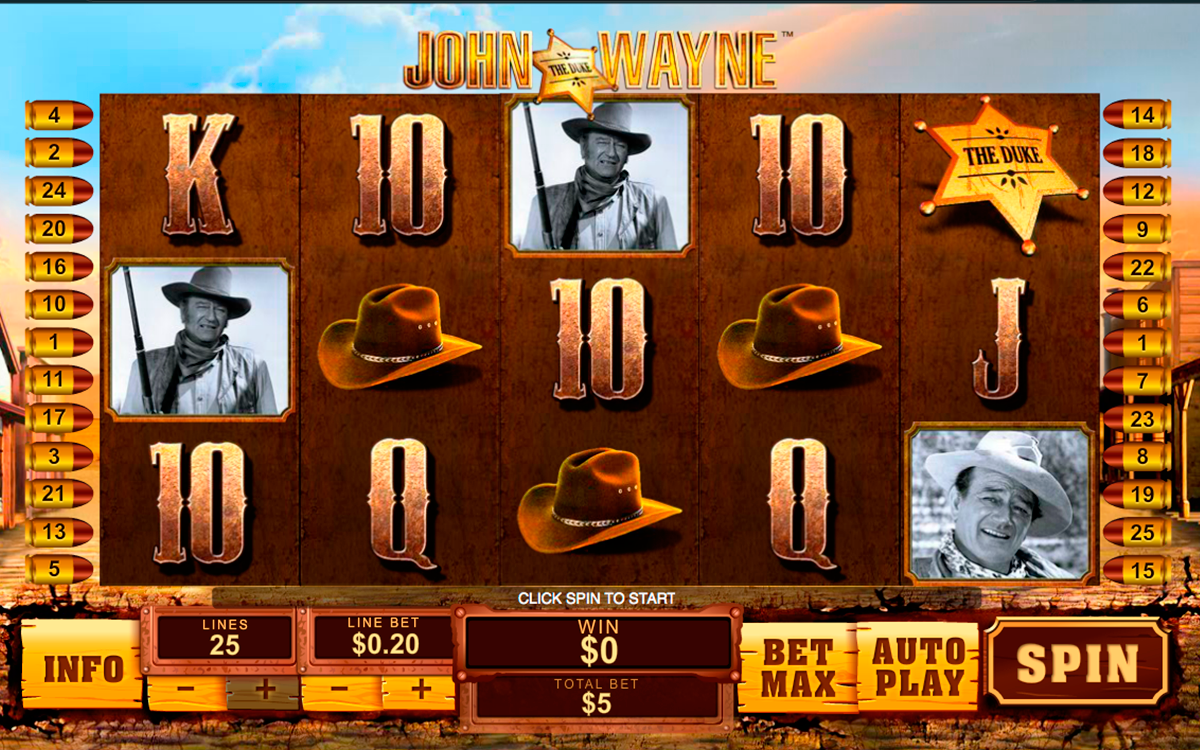 john wayne playtech online slots 