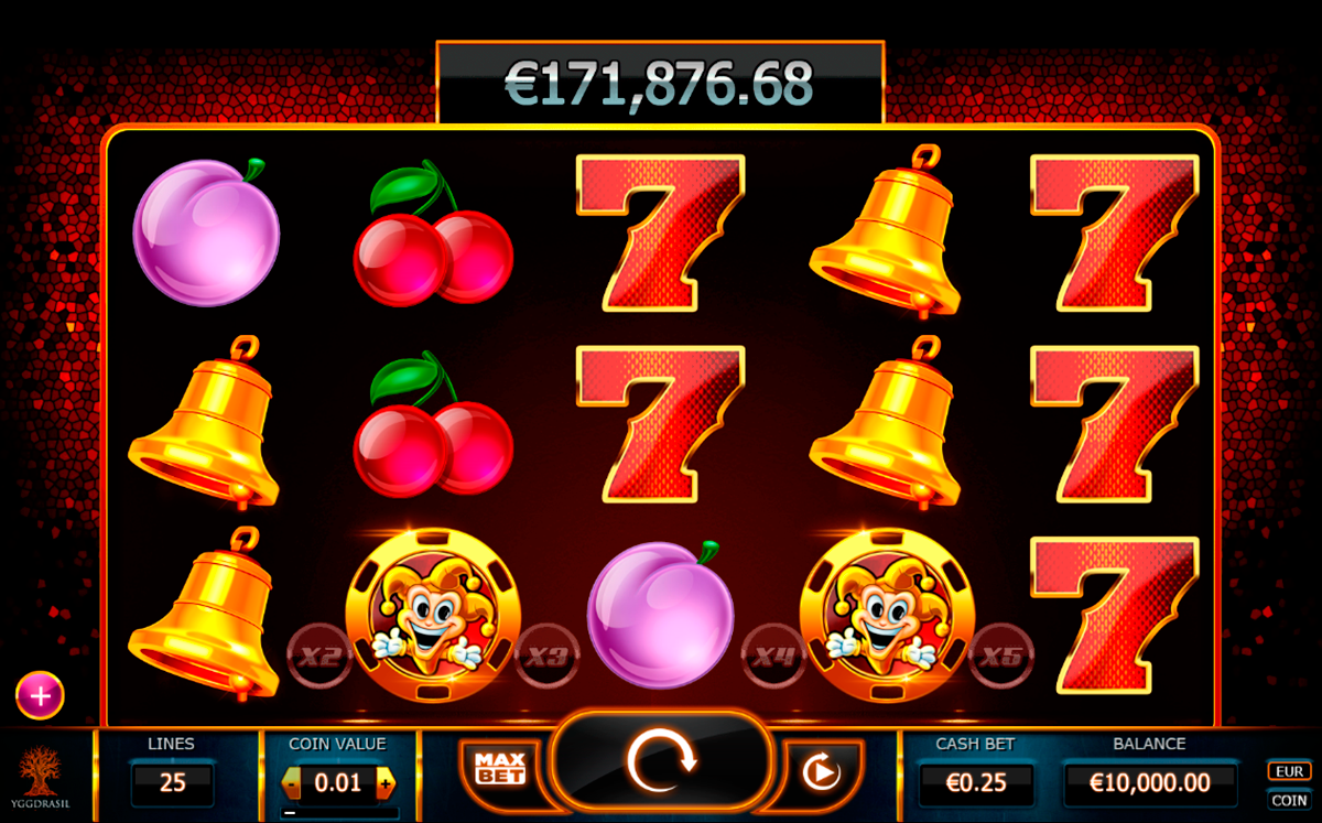 joker millions yggdrasil online slots 