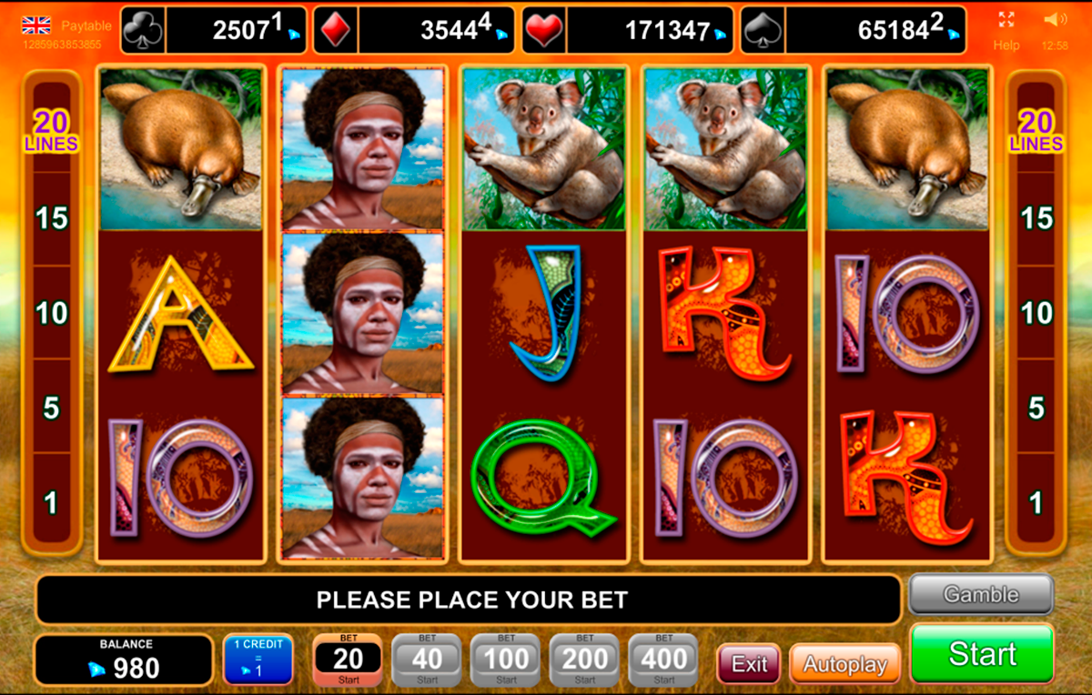 kangaroo land egt online slots 