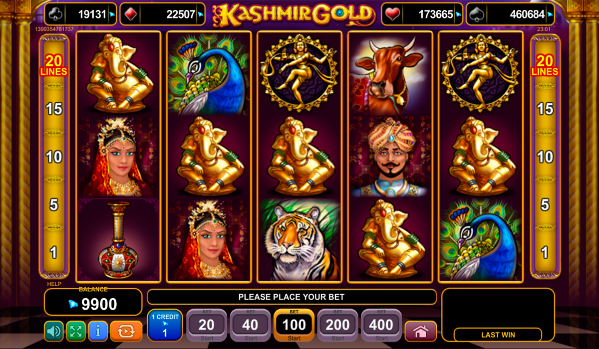 kashmir gold egt online slots 