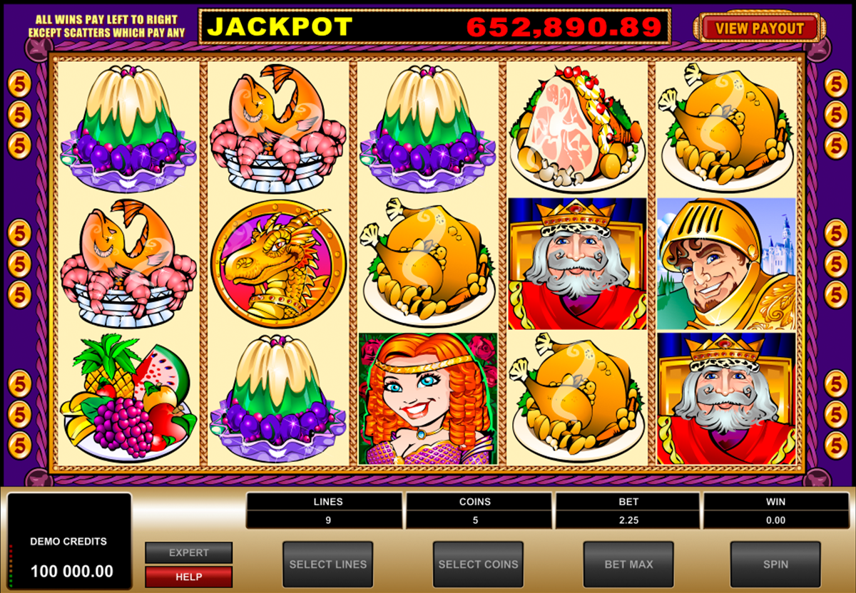 king cashalot microgaming online slots 