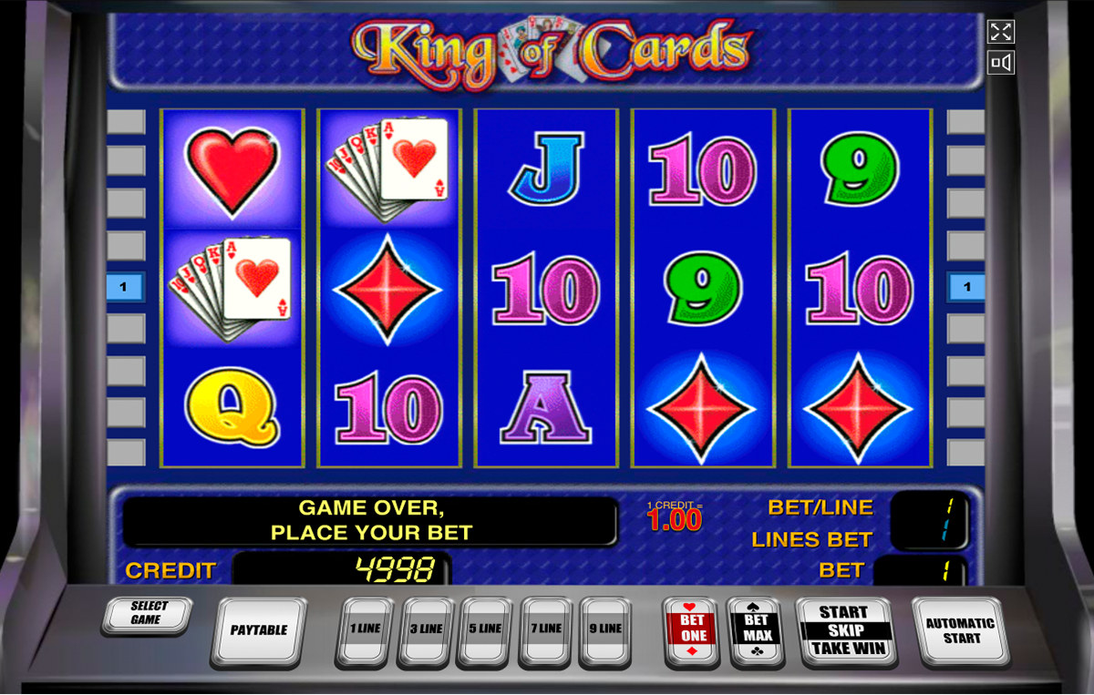 king of cards novomatic online slots 
