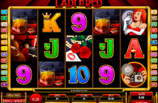 lady in red microgaming online slots 