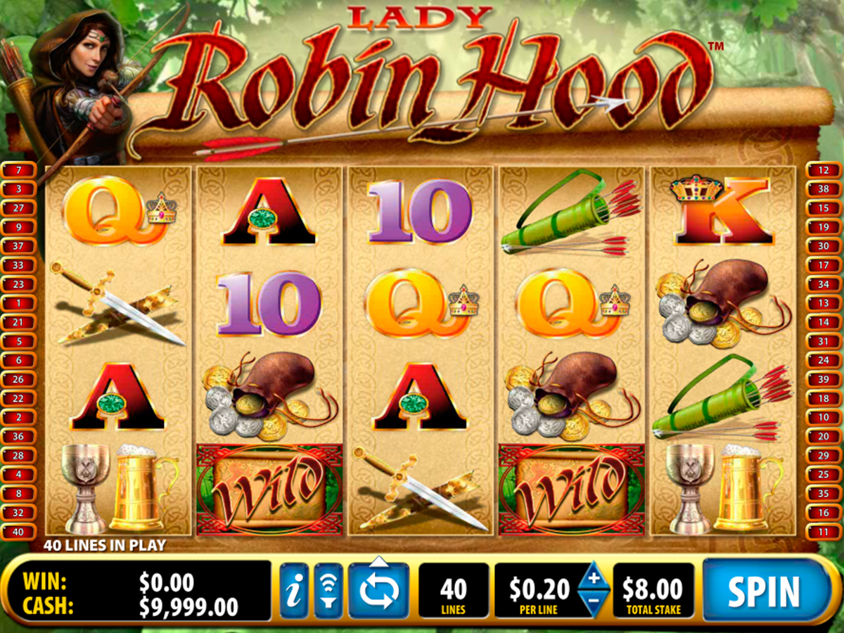 lady robin hood bally online slots 