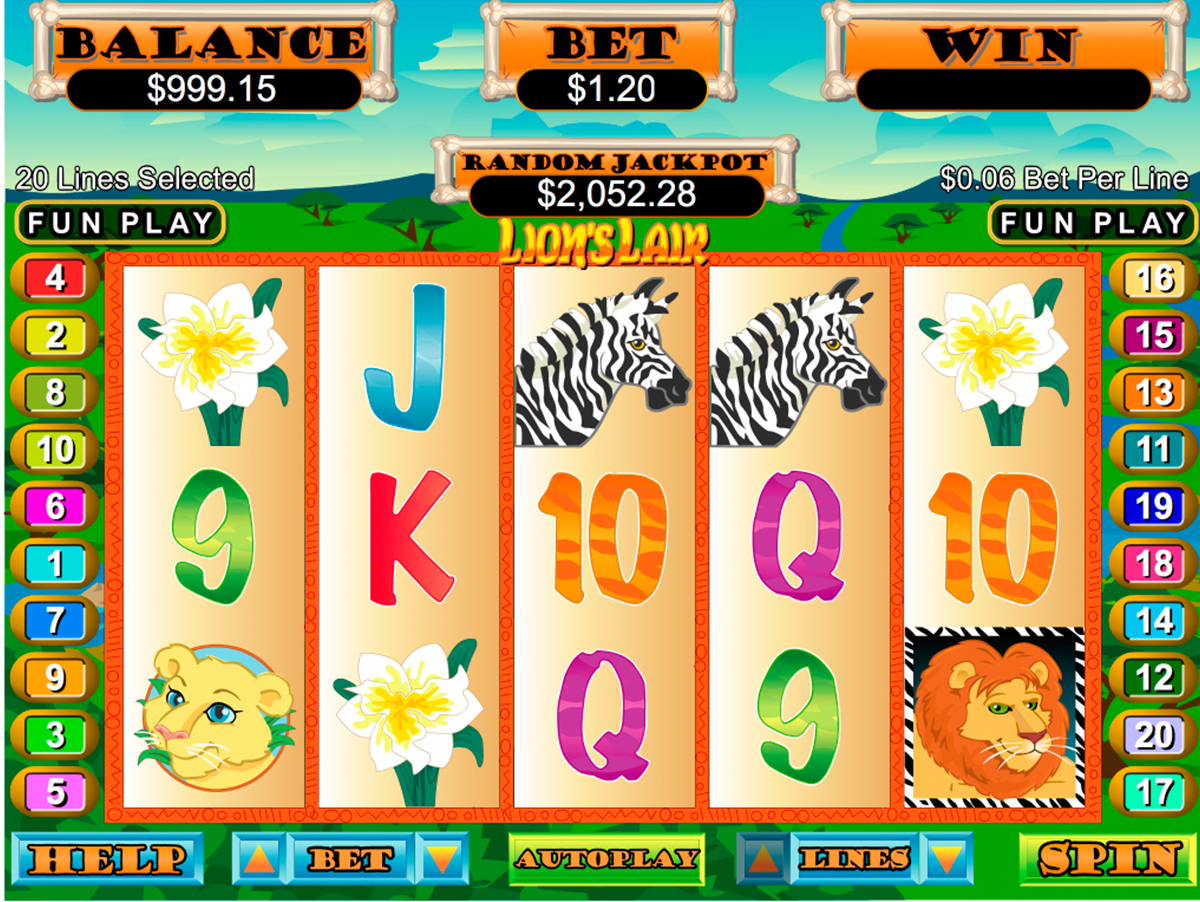 lions lair rtg online slots 