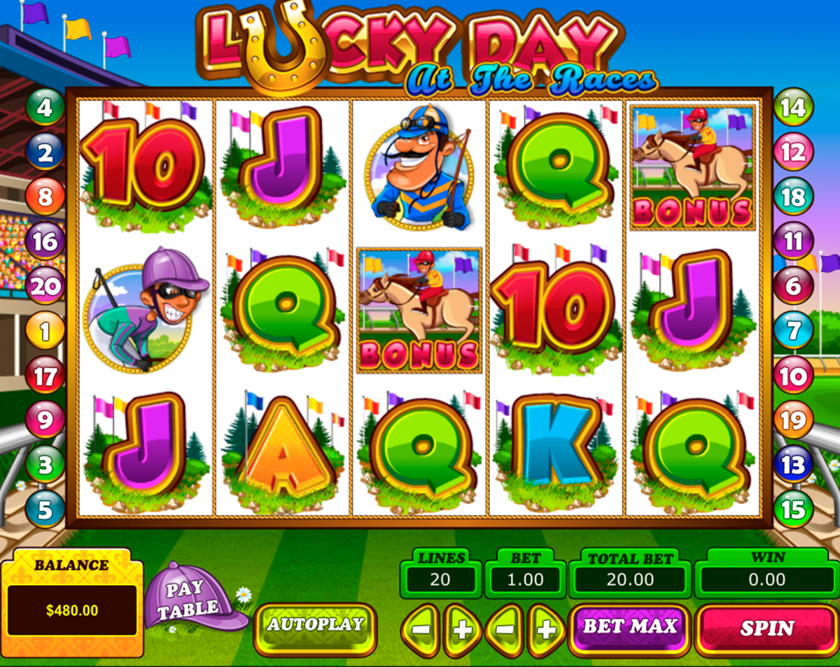 lucky day at the races pragmatic online slots 