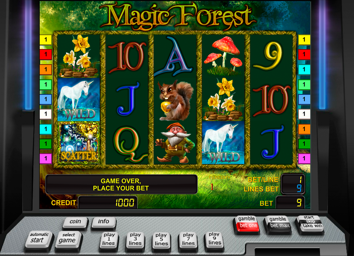 magic forest novomatic online slots 