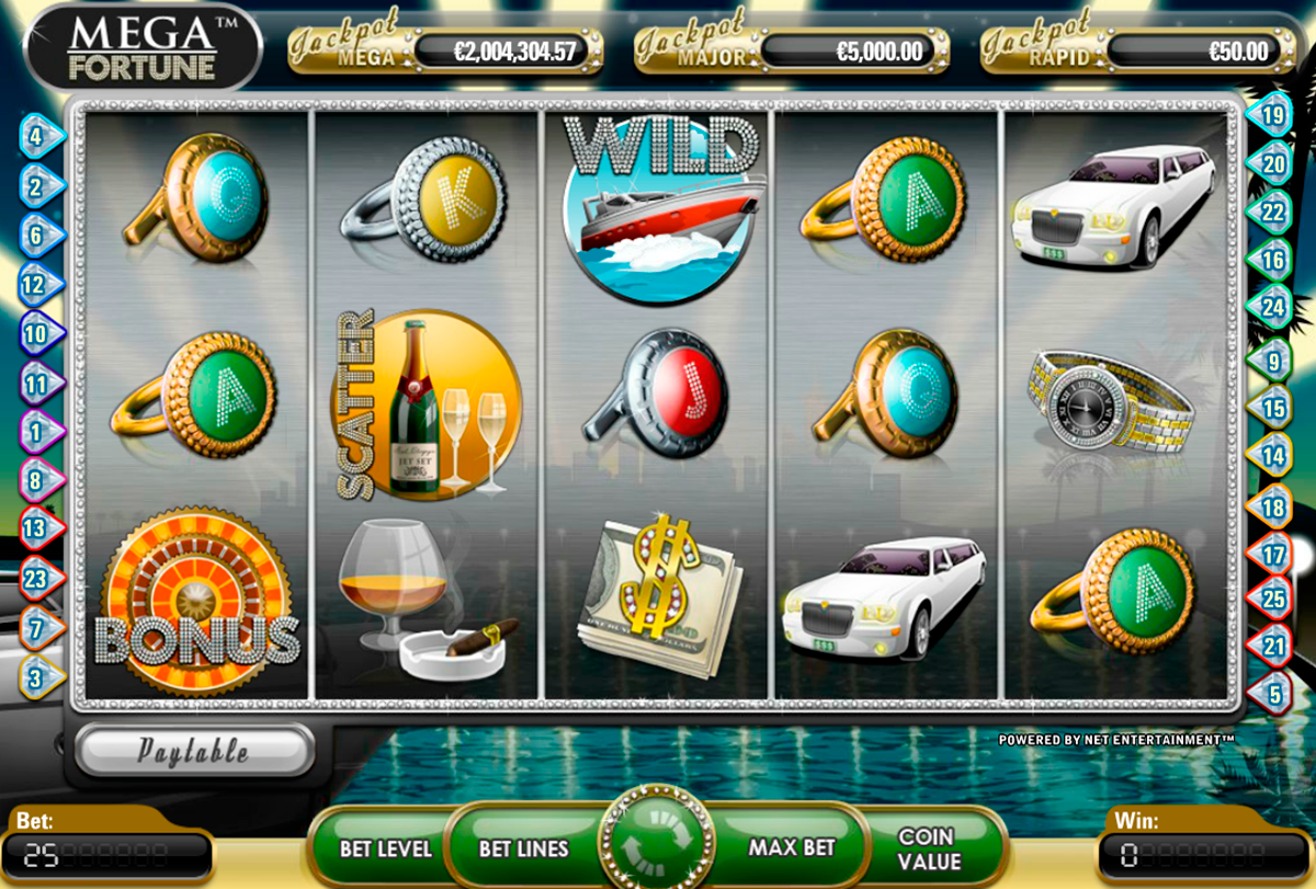 mega fortune netent online slots 