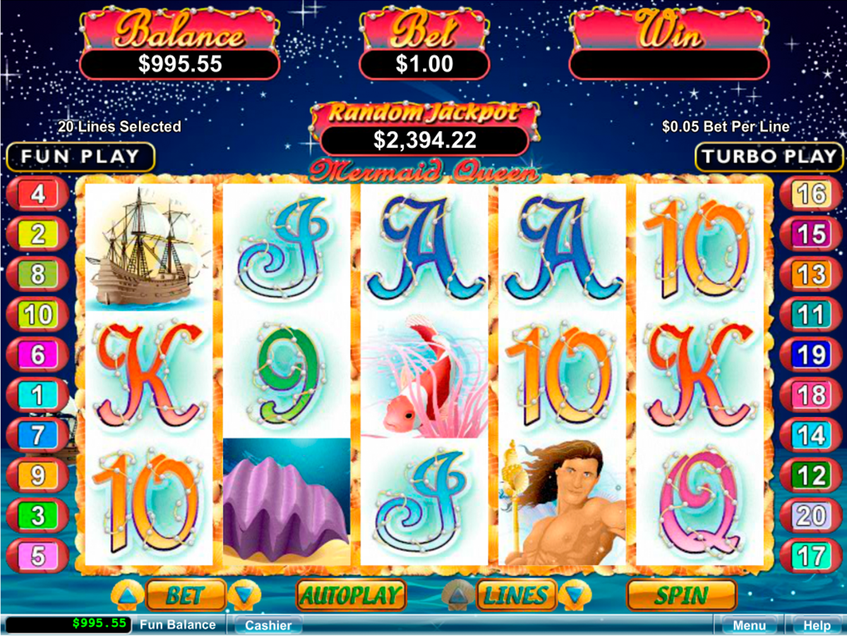 mermaid queen rtg online slots 