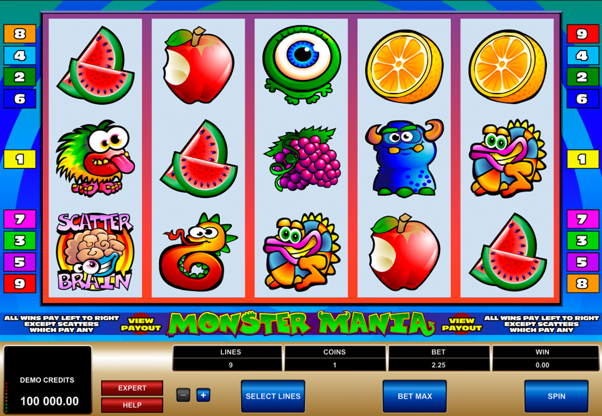 monster mania microgaming online slots 