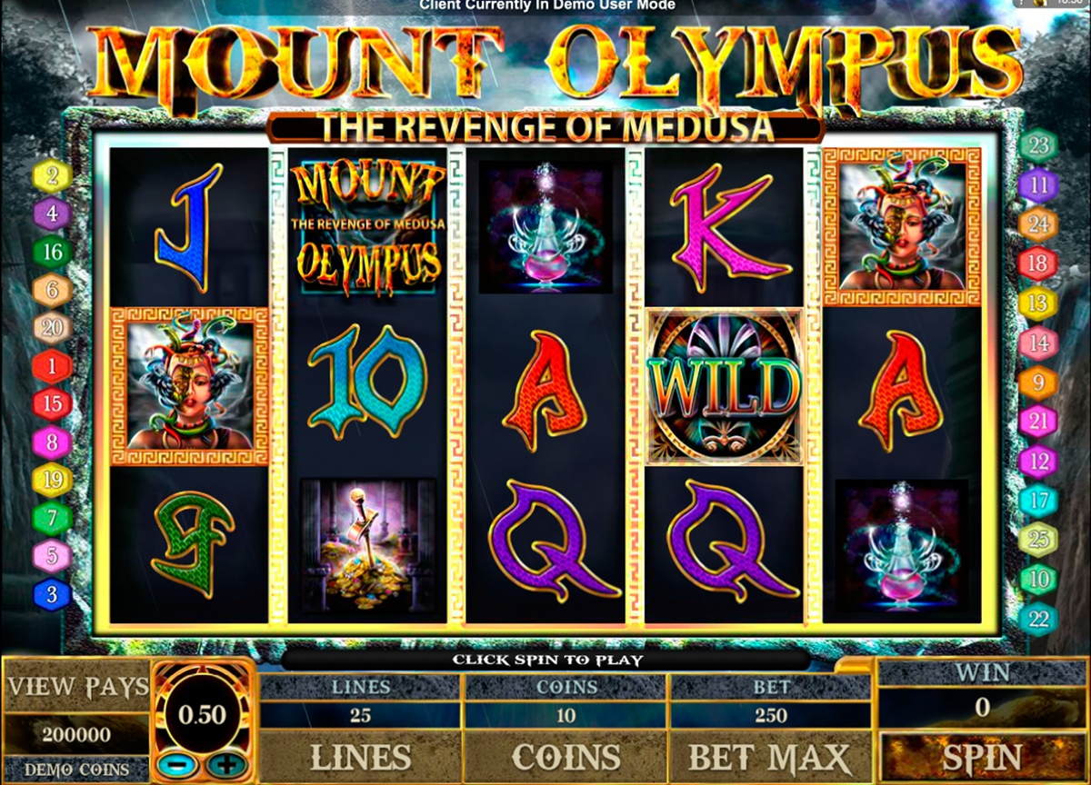 mount olympus microgaming online slots 