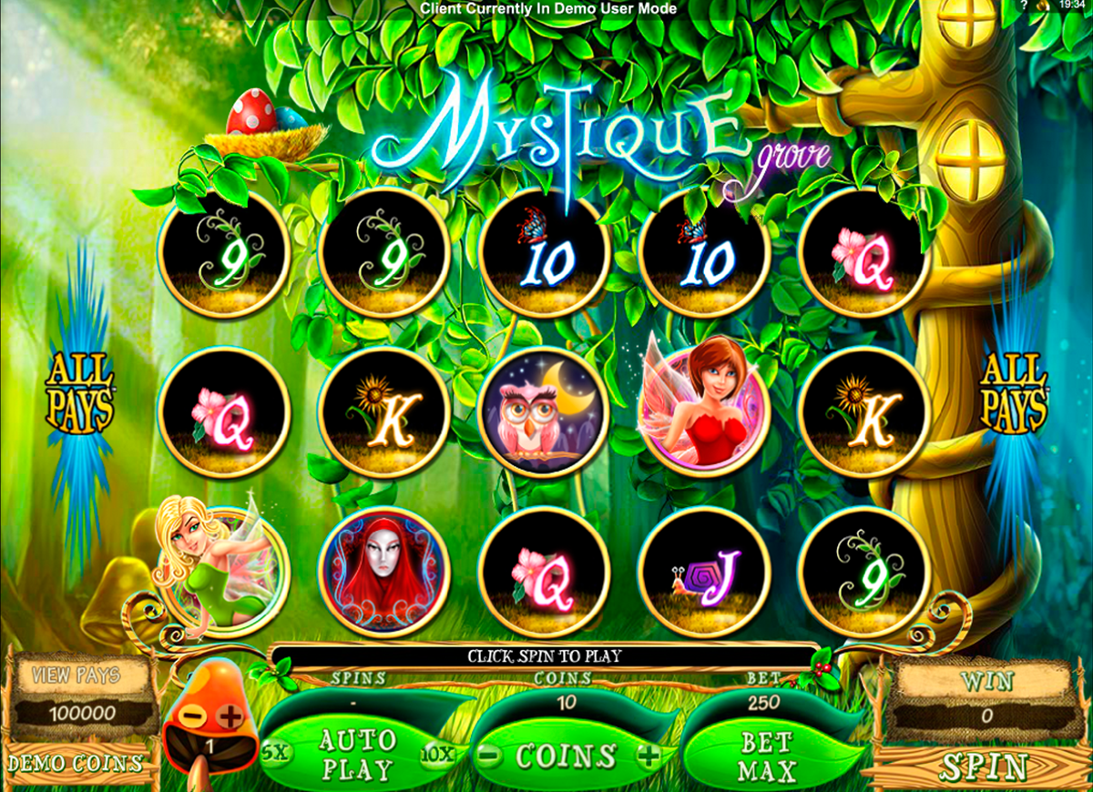 mystique grove microgaming online slots 