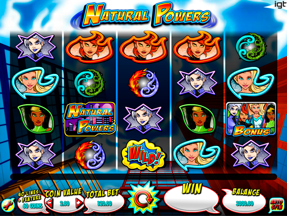 natural powers igt online slots 