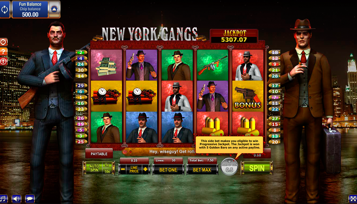 new york gangs gamesos online slots 