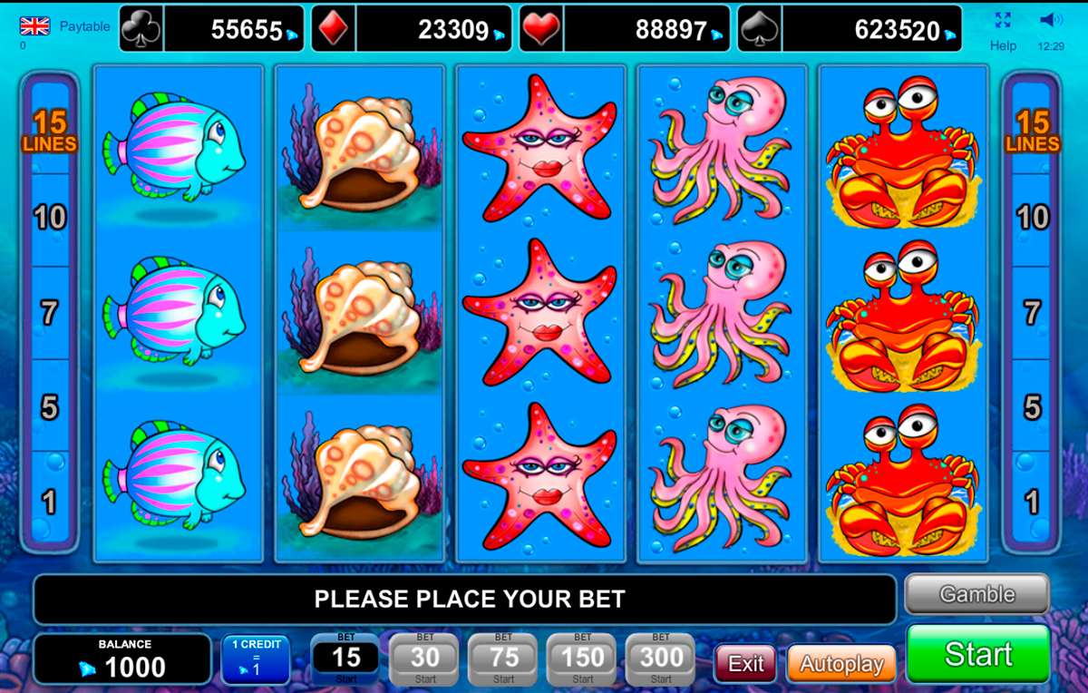 ocean rush egt online slots 