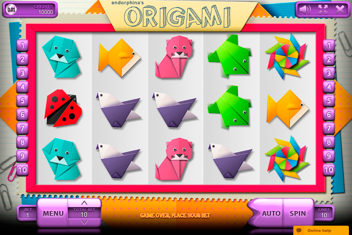 origami endorphina online slots 