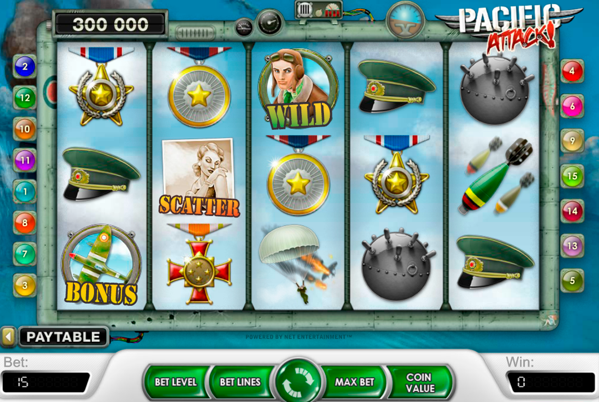 pacific attack netent online slots 