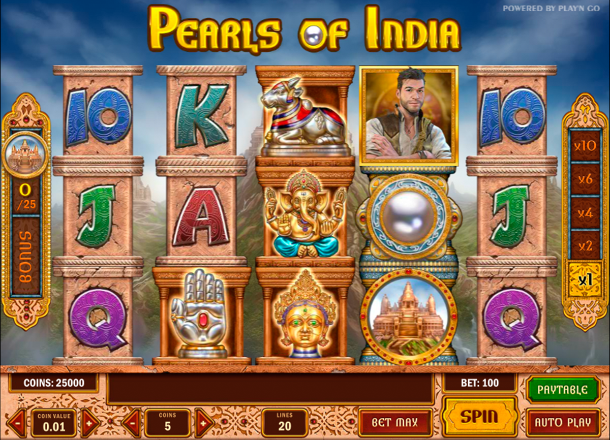 pearls of india playn go online slots 